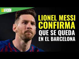 El contrato de messi no se podrá formalizar debido a obstáculos económicos y estructurales, dijo el barcelona. Lionel Messi Se Queda En El Barcelona Hasta 2021 Oficial