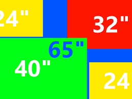 Fernsehergröße: Zoll in cm – Bildschirmdiagonale und welche Maße der TV hat