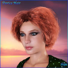Prae-Annie Hair For Dawn 2 and Daz