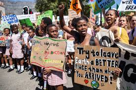 Metrorail says its limited train services have been suspended along the southern line in cape town due threats of protests today. South African Youths March For Action Against Climate Change Groundup