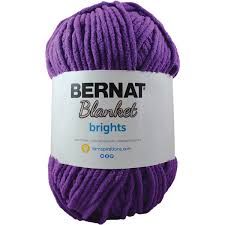 Spinrite Bernat Blanket Brights Big Ball Yarn Pow Purple 161212 12007 15 09 Picclick