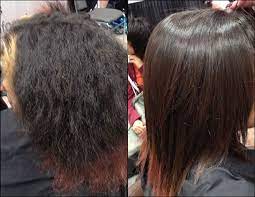 Before After Photo Gallery Magic Sleek Hair Straightening