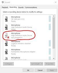 Solved External Microphone Not Detected Dell Community