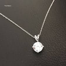 Pendentif 3 d forme cœur gravé love + zirconium 16 x 12 mm platine. Collier Pendentif Solitaire Zirconium Rond 8 Mm Griffe Sur Fine Chaine Longueur 42 Cm Argent 925 Un Grand Marche