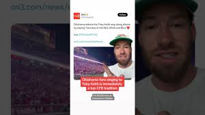 What are the best fan traditions in college football? #collegefootball  #oklahomasooners #tobykeith