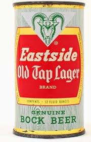 Pabst has since been producing most of those brands in cans and bottles that resemble the originals but in styles that bear little likeness to the beers those labels' owners once produced. Eastside Old Tap Lager Terre Hautte In 1956 Beer Day Beer Brands Beer Ad