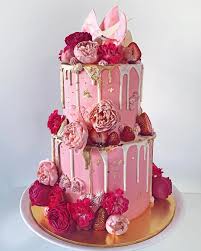 Pink David Austin Roses And Snickers A Few Of My Favourite Things 21st Birthday Cakes Cute Birthday Cakes Drip Cakes
