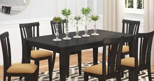 Andover Mills Oneill Modern 7 Piece Wood Dining Set Reviews Wayfair In 2020 Dining Room Style Modern Dining Furniture Dining Room Sets