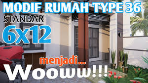 Setiap ruangannya juga dimaksimalkan begitu rupa supaya tambah nyaman. Renovasi Rumah Type 36 Di Lahan 6x12 Meter Youtube