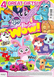 From toys and games to television, movies Hasbro Wow Magazine Subscription