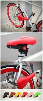 Seatylock Turns Your Saddle Into A Bike Lock Fahrrad Fahrradsattel Velo Fahrrad