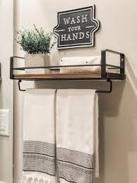I do love that farmhouse look and try to incorporate it as much as i can into my décor. Bathroom Decor Small Bathroom Renovations Bathroom Wall Decor Bathroom Organization Diy