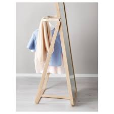 Secondly, a strategically placed mirror can help make. Ikornnes Ash Standing Mirror 52x167 Cm Ikea