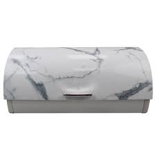 See more ideas about i was salivating the entire time this chocolate marble bread was baking. Corrigan Studio Popp Marble Like Steel Bread Box Reviews Wayfair