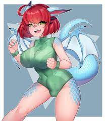 Dragon with a little surprise… : r/futanari