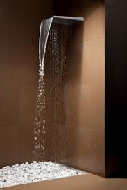 Wall Mounted Shower Head Rectangular Waterfall Rain Rainshower Showerhead Arethusa Tend Shower Heads Rain Shower Bathroom Bathroom Shower Design