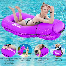 How do you inflate a pool with a vacuum float? This Pool Hammock Only Takes 3 Seconds To Inflate And It S The Most Comfortable Float Ever