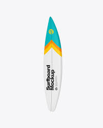 This time it's a flyer in a5 (or a4) format prepared in four high resolution psd files. Surfboard Mockup Half Side View In Packaging Mockups On Yellow Images Object Mockups