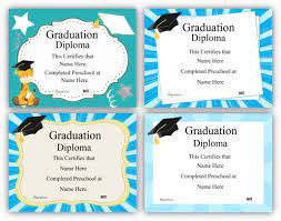 Check spelling or type a new query. Free Printable Preschool Graduation Certificate Templates