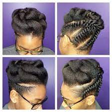 Divine Oasis Salon On Instagram Another One For The Books Signature Naturalhair Updo By Saba Reena Natural Hair Braids Hair Styles Beautiful Natural Hair