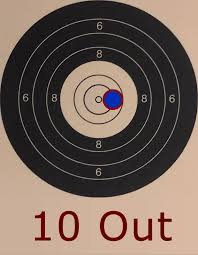 nsra benchrest scoring bench rest targets x ring and 10 ring examples 2510br 18 ste gough and the three g s
