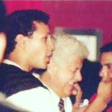 I don't know why @leahremini says I'm not funny, here I am cracking the  legendary Maestro Tito Puente up!! I had him rolling! Today Tito would have  been 100 years old !