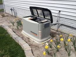 Generac Generator On Genpad In Milton Delaware Whole House Generators Design Builder Custom Home Builders