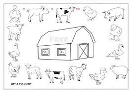 Download Little Owl Farm Animals Colouring Book By Little Owl Resources Tpt