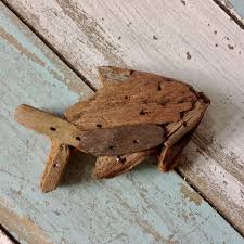 Driftwood Fish Magnet Driftwood Crafts Driftwood Fish Painted Driftwood