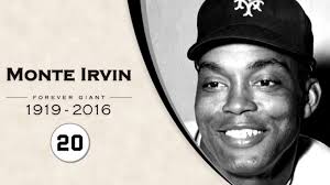 Monte Irvin, Giants Hall of Famer, dies