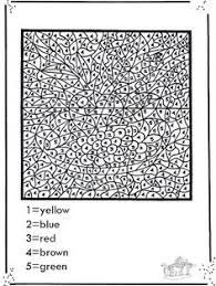 Grab your favorite crayons, markers or water colors and use the. Color By Number