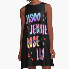 Her stage fashion has always been a muse for her fans. Rose Blackpink Dresses Redbubble