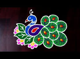 Simple Daily Rangoli 3x3 Dots Peacock Kolam Beautiful Daily Peacock Rangoli With 3 Dots Youtube Peacock Rangoli Rangoli Patterns Rangoli Designs Latest .designs rose kolam designs butterfly kolam designs peacock kolam designs sikku kolam designs birds kolam designs lotus kolangal deepam/lamp kolangal tutorial about rangoli. pinterest