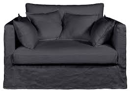 Je veux trouver un bon canapé lit, canapé bz ou d'angle de qualité et pas cher ici canape fixe 2 places. Canape Fixe 2 Places Neo Kinkajou Toile Lin Froisse Mydecolab