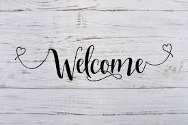 Download Welcome Graphic By Mybest Design Creative Fabrica PSD Mockup Templates