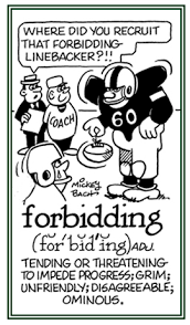 نتیجه جستجوی لغت [forbidding] در گوگل