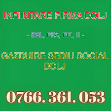 Unul dintre elementele de identificare si care intereseaza valida constituire si ulterior desfasurarea legala si regulata a activitatii economice este sediul social. Gazduire Sediu Social Firma Dolj Craiova 2021 Infiintare Firma Craiova