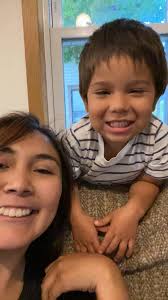 Finally got a decent pic of Mateo 💚