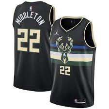 167931 likes · 12975 talking about this. Milwaukee Bucks Jordan Statement Swingman Jersey Khris Middleton Mens