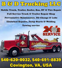 Maybe you would like to learn more about one of these? B D Trucking Llc In Covington Virginia 5406200032 Breakdown Inc