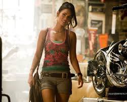 Megan fox on her motorcycle, famous pose from transformers : Megan Fox Will Not Return In Transformers 3 Megan Fox Pictures Megan Fox Transformers Fox Actress