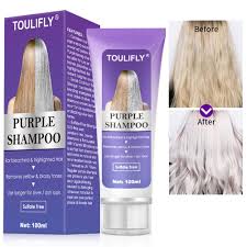The best purple shampoos to fight brass in silver, grey, and blonde, highlighted hair. Amazon Com Purple Shampoo Purple Shampoo For Blonde Hair Bleached Silver Or Brown Highlighted Hair For Bleached Highlighted Hair Removes Yellow Brassy Tones Use Longer For Silver Ash Look Beauty