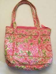 Find deals on products in womens shops on amazon. Vera Bradley Pink Green Paisley All Around Tote Bag Gem