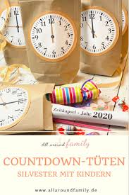 Wenn ihr die tüten nicht nur mit süßigkeiten und dekoration befüllt, sondern auch mit spielideen und witzen, habt ihr gleichzeitig einen weiteren. Silvester Countdown Tuten Fur Kinder Silvester Silvester Mit Kindern Kinder