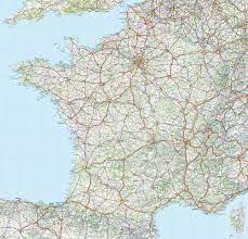 Imprimer carte de france détaillée. Carte Des Routes De France A Imprimer