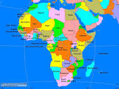 Africa Political Map - A Learning Family