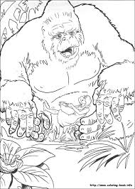 Godzilla coloring pages printable coloring pages elephant coloring page mom coloring pages king kong general ursus gorilla grodd. King Kong Coloring Picture