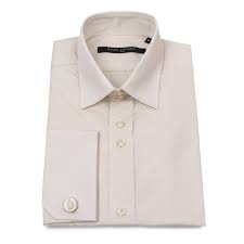 CREAM Classic Double Cuff Shirt - Leonard Silver