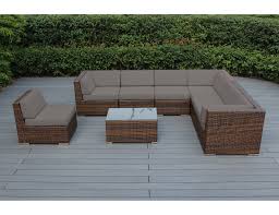 Maybe you would like to learn more about one of these? Gorgeous Outdoor Patio Wicker Furniture Deep Seating 8 Pc Couch Set New