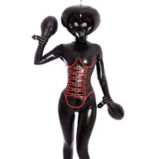 Hundreds of protesters gathered at new york's washington police described the alleged attacker as wearing a black mask with a louis vuitton logo and a black. Inflatable Black Latex Full Body Catsuit Rubber Bodysuit Latex Cosplay Jumpsuit With Latex Corset Super Offer Eecb1 Cicig